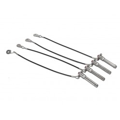 RCF QL-PIN D11.1 L44.5 4X Zestaw pinów szybkiego montażu do ramy Fly Bar TTL55-A